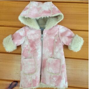 Super cute Lana fur Lined Jacket 3-6M